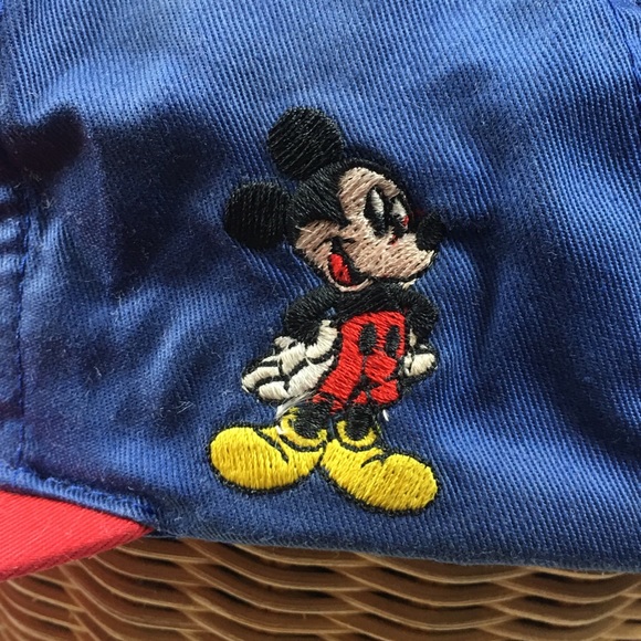 Vintage 90s Mickey Mouse Disney Snapback Cap - Picture 5 of 8